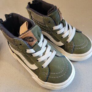 Toddler Vans Sk8 Hi MTE Green